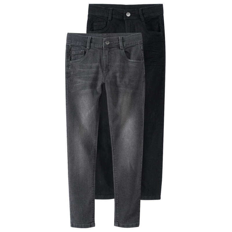 2 Jungen Skinny-Jeans im 5-Pocket-Style (Nur online)