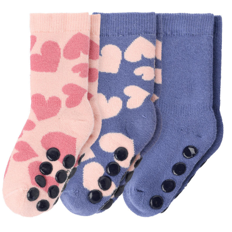 3 Paar Baby Stoppersocken im Set (Nur online)