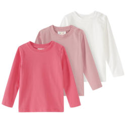 3 Baby Langarmshirts im Set (Nur online)