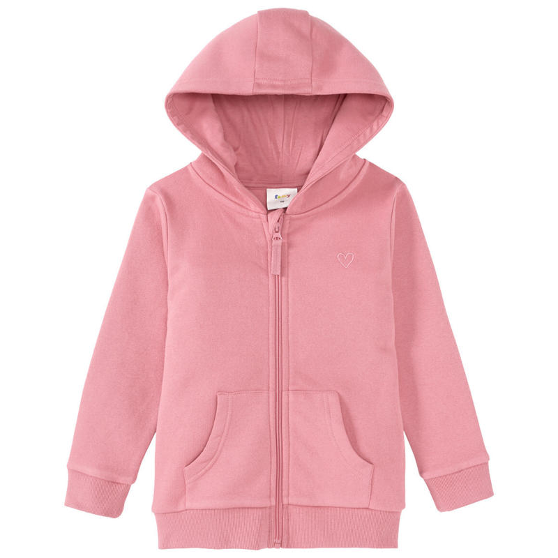 Mädchen Sweatjacke mit Bio-Baumwolle (Nur online)