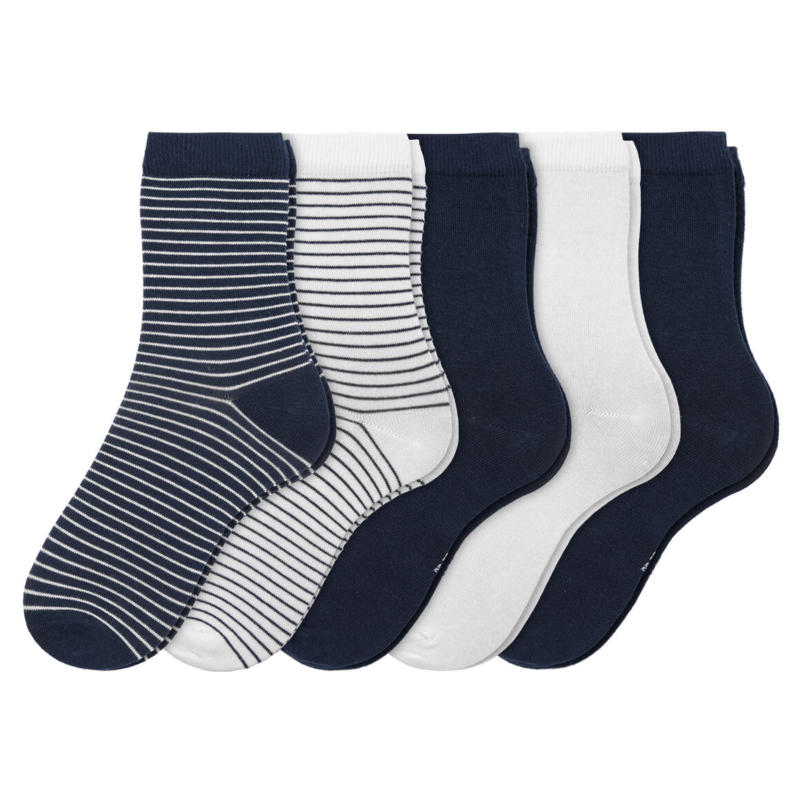 5 Paar Mädchen Socken mit Bio-Baumwolle (Nur online)