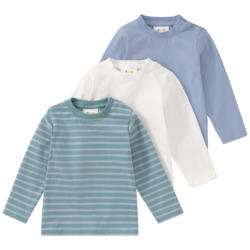 3 Baby Langarmshirts (Nur online)