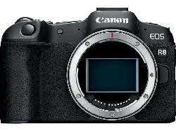 Canon EOS R8 Systemkamera Gehäuse, 24.2MP Vollformat, 4K60p Video, 30B/s Raw, 2.36 Mio. EVF, 3 Zoll Touch LCD