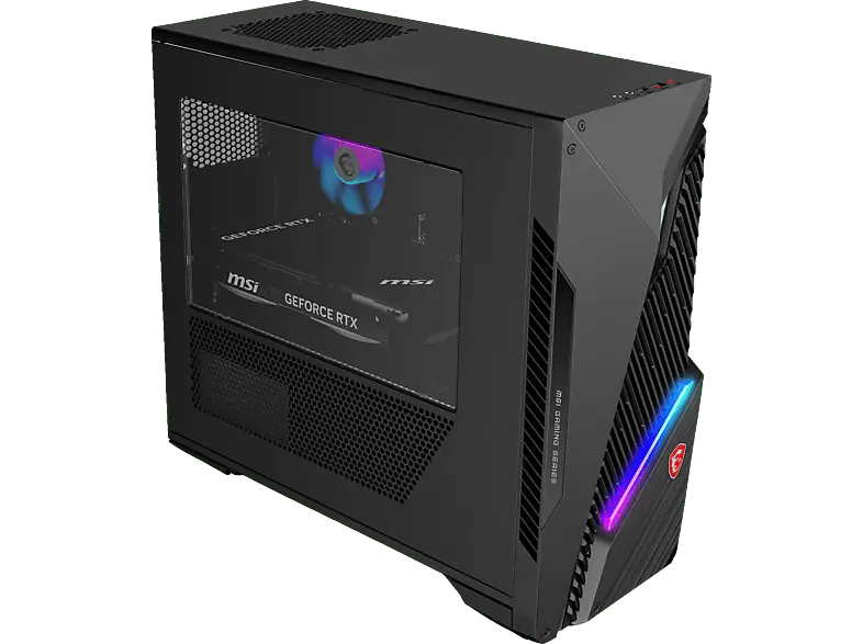 MSI MAG Infinite S3 14NUE7-1672DE Gaming PC, i7-14700F, 32 GB RAM, 1 TB SSD, RTX 4070 Super, Win11 Home, Schwarz