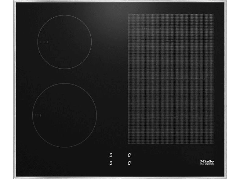 Miele KM7464 FR D 230/50 Induktionskochfeld (626 mm breit, 4 Kochfelder, Glaskeramik, Autarkes Kochfeld)