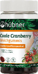 Hübner Weichgummies Coole Cranberry 60 St