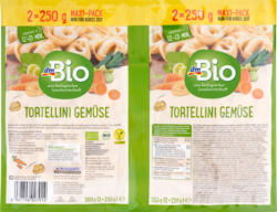 dmBio Nudeln, Tortellini mit Gemüse gefüllt