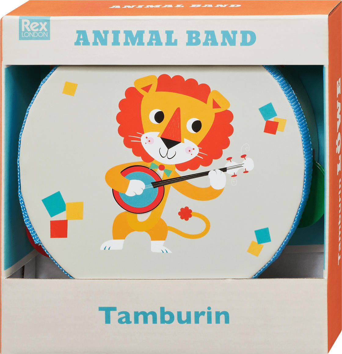 REX LONDON Tamburin "Animal Band"