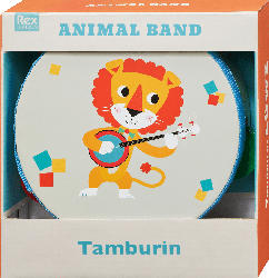 REX LONDON Tamburin "Animal Band"