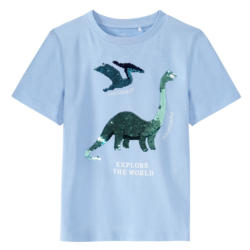 Jungen T-Shirt mit Wendepailletten (Nur online)