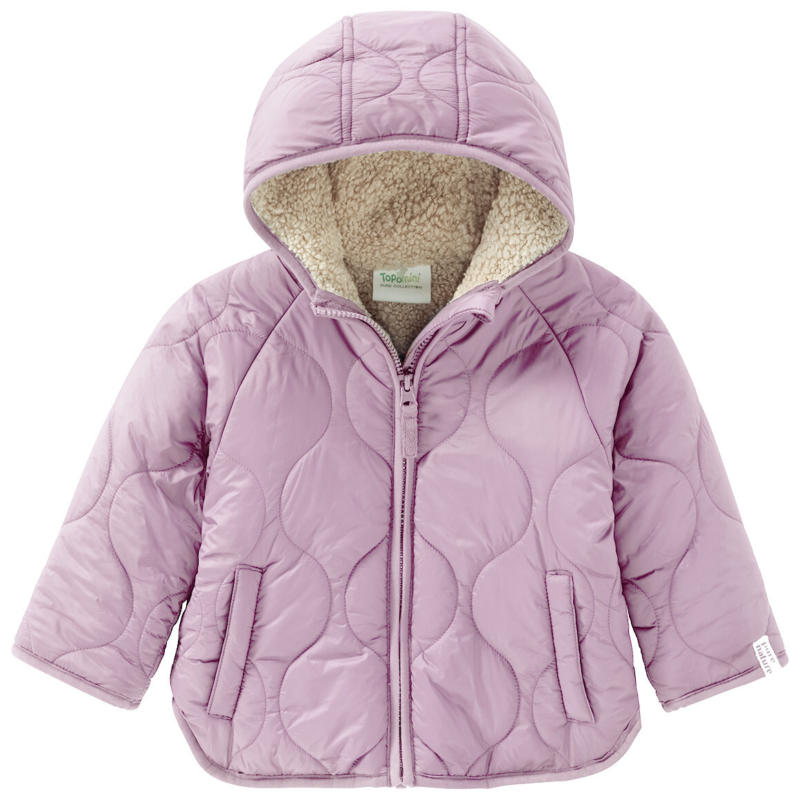 Baby Steppjacke mit Teddyfutter (Nur online)