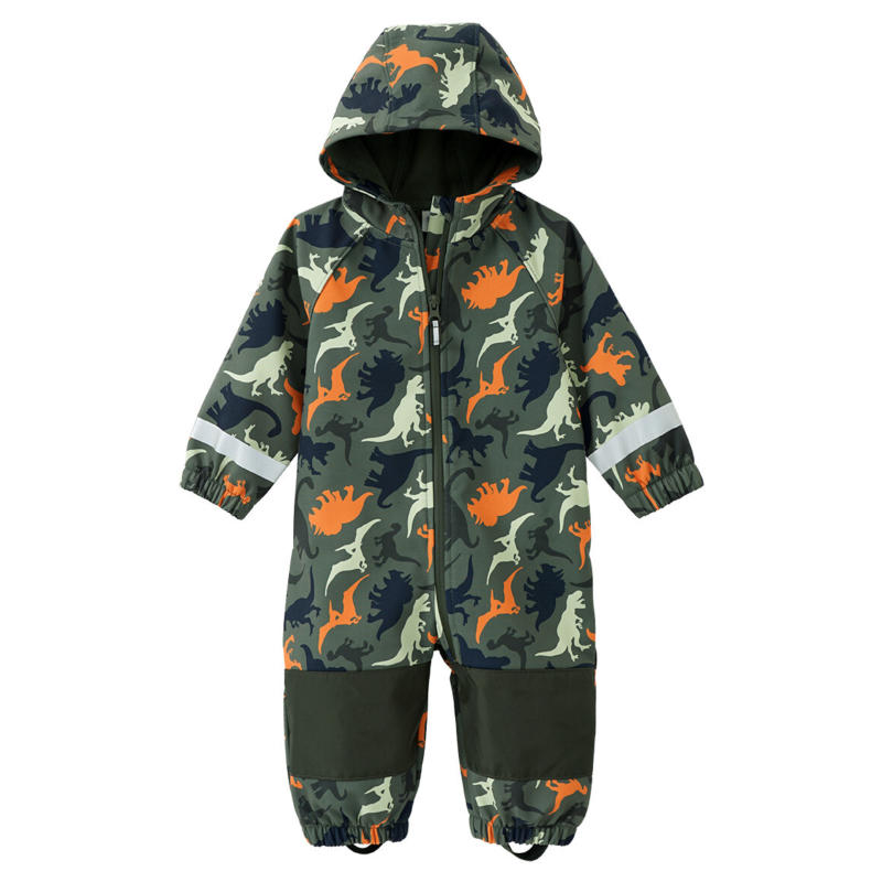 Baby Softshelloverall mit Dino-Print (Nur online)