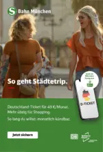 S-Bahn München S-Bahn München: So geht Städtetrip. - bis 10.10.2024