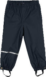 Mikk-Line Regenhose mit Fleece-Futter, blau, Gr. 98/104