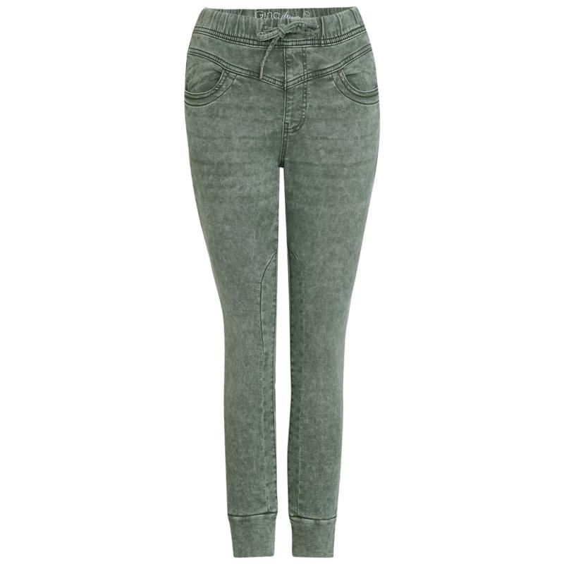 Damen Jeggings mit Tunnelzug