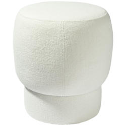 Sitzpouf aus Bouclé-Fleece (Nur online)