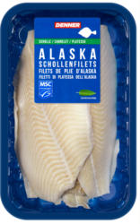 Filets de plie d’Alaska Denner, Alaska, 300 g