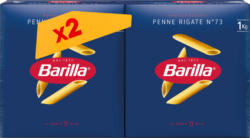 Penne Rigate N° 73 Barilla, 2 x 1 kg