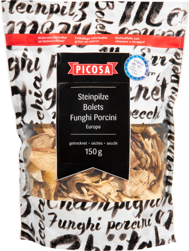 Bolets Picosa , séchés, Europe, 150 g