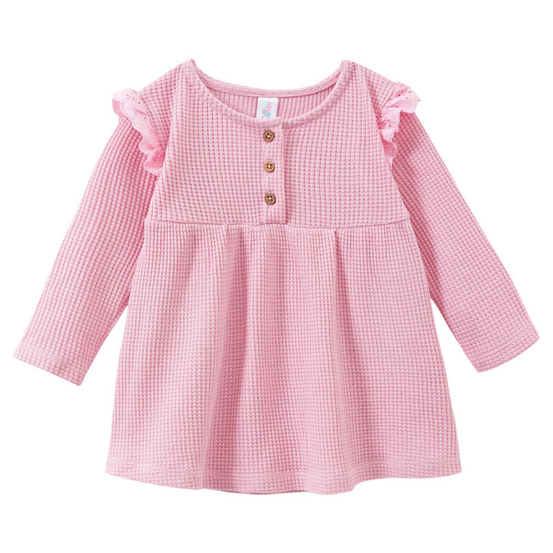 Baby Kleid mit Waffelstruktur