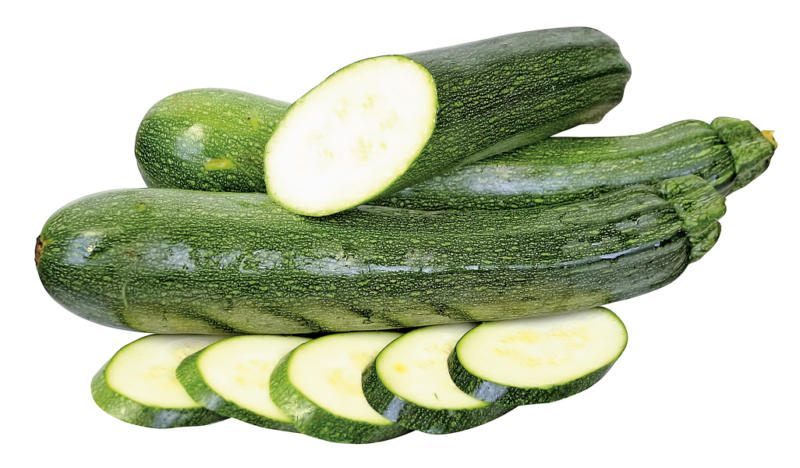 Zucchini grün Stück