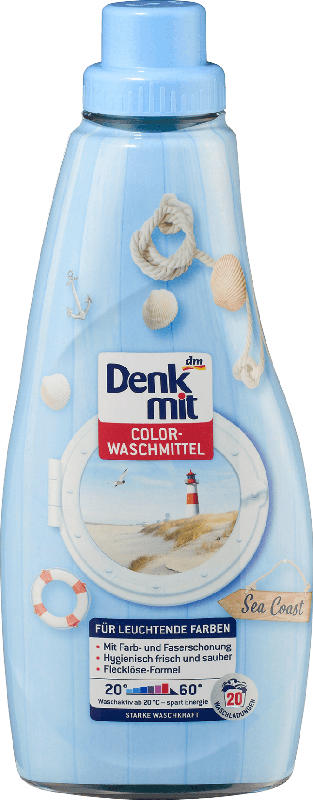 Denkmit Colorwaschmittel flüssig Sea-Coast