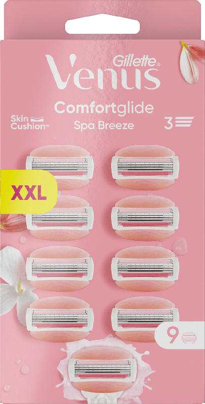 Gillette Venus Rasierklingen, Comfortglide Spa Breeze