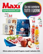 Maxi Supermercati Da noi conviene tutti i giorni - al 02.09.2024