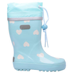 Baby Gummistiefel mit Herzchen-Allover (Nur online)