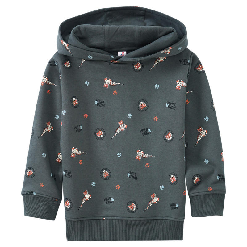 Jungen Hoodie mit Tiger-Prints (Nur online)