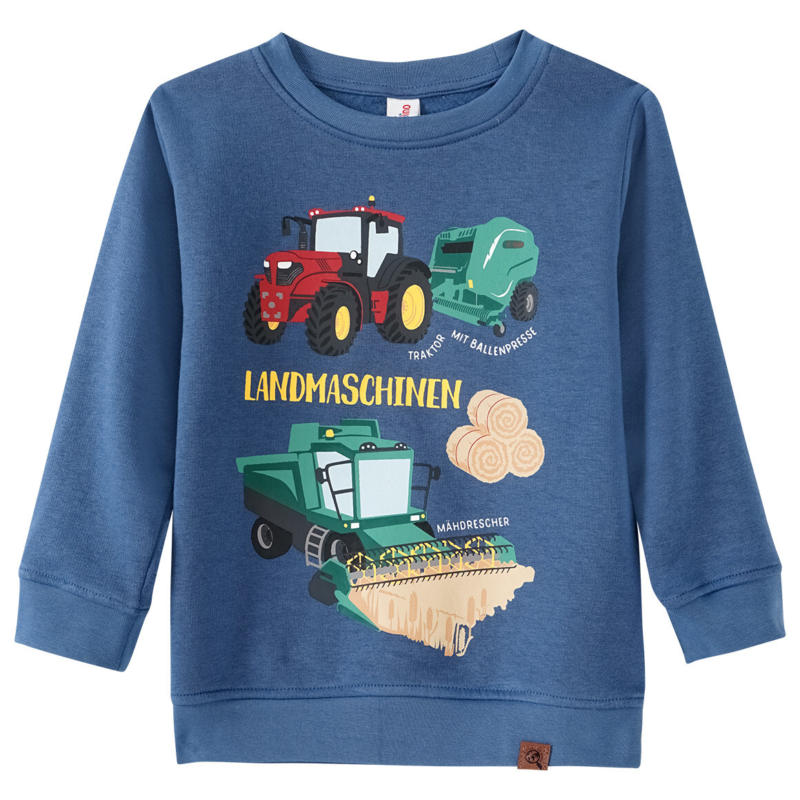 Kinder Sweatshirt mit Trecker-Print (Nur online)