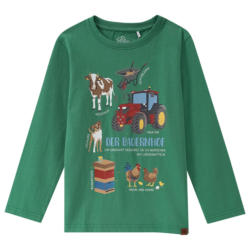 Kinder Langarmshirt mit Bauernhof-Print (Nur online)