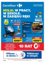 Gazetka W pracy, w szkole Carrefour – do 07.09.2024