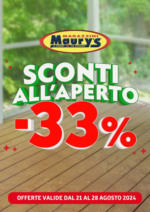 Maurys -33% - al 28.08.2024