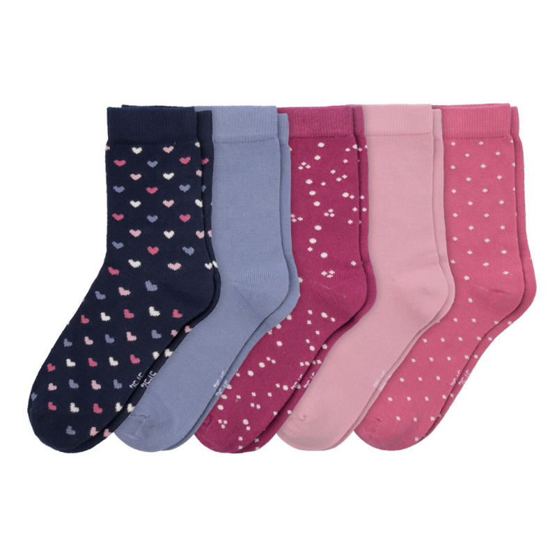 5 Paar Mädchen Socken im Set