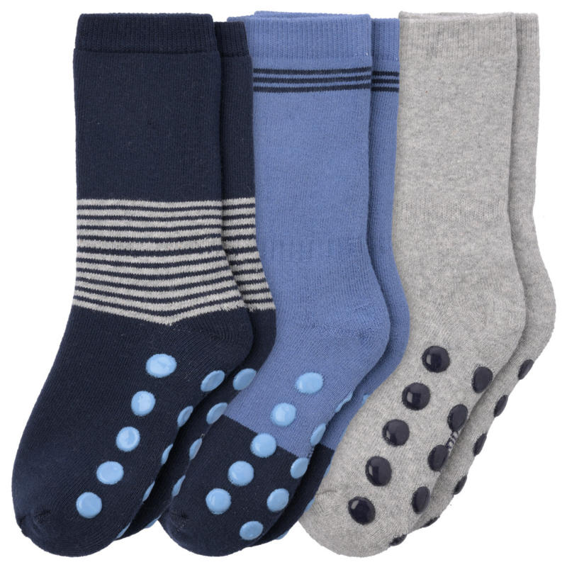 3 Paar Baby Stoppersocken im Set