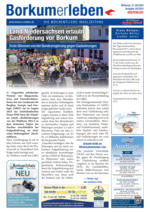 Borkum-Aktuell - Das Inselmagazin Borkumerleben - bis 28.08.2024