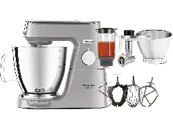 Kenwood KVL 85.224SI Titanium Chef Baker XL Set Küchenmaschine Silber (Rührschüsselkapazität: 5 l, 1200 Watt)