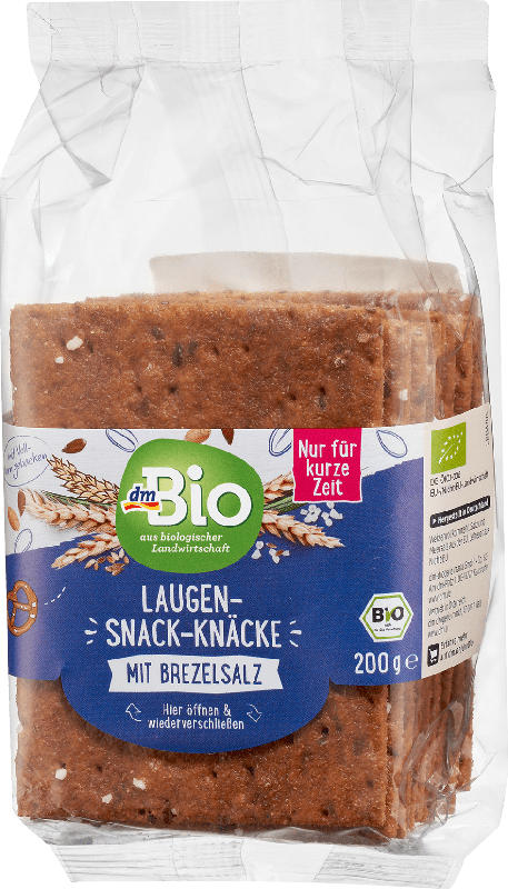 dmBio Snack Knäcke Lauge