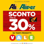 Alì Sconto fino al 30% - al 04.09.2024