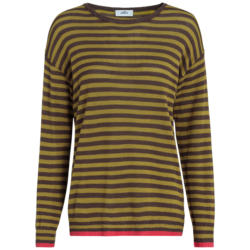 Damen Strickpullover gestreift (Nur online)