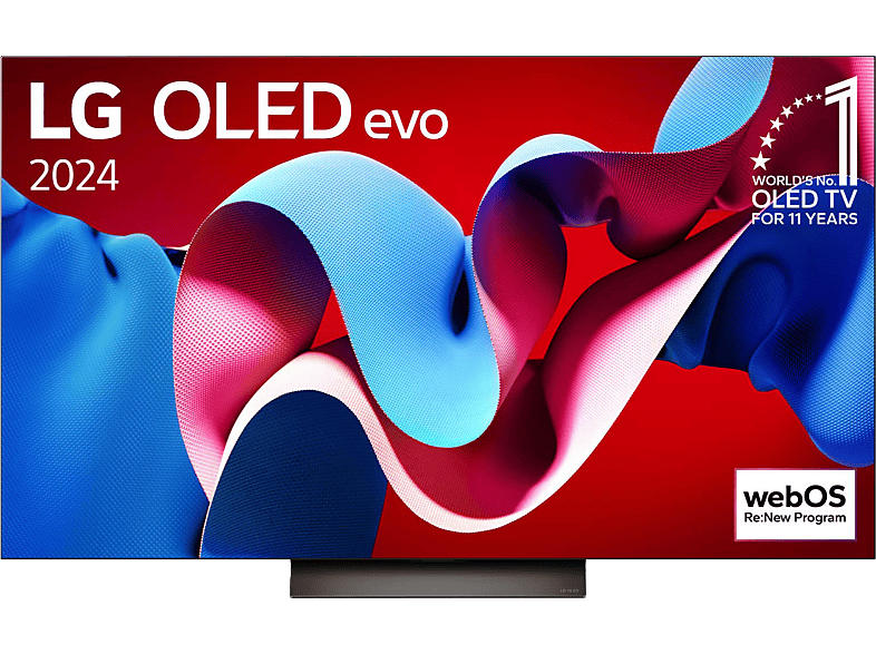 LG Electronics OLED55C47LA (2024) 55 Zoll OLED evo C4 4K Smart TV; OLED TV