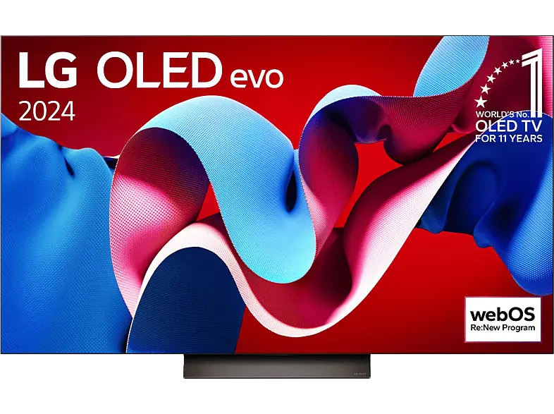 LG Electronics OLED55C47LA (2024) 55 Zoll OLED evo C4 4K Smart TV; OLED TV