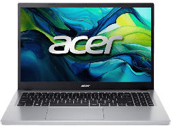 Acer Swift Aspire Go Notebook 15,6 Zoll, Full-HD, Intel® N-Series N100, 4 GB RAM, 128 Universal-Flash-Storage (UFS), Windows 11 Home S-Modus (64 Bit), UHD Graphics, Pure Silver