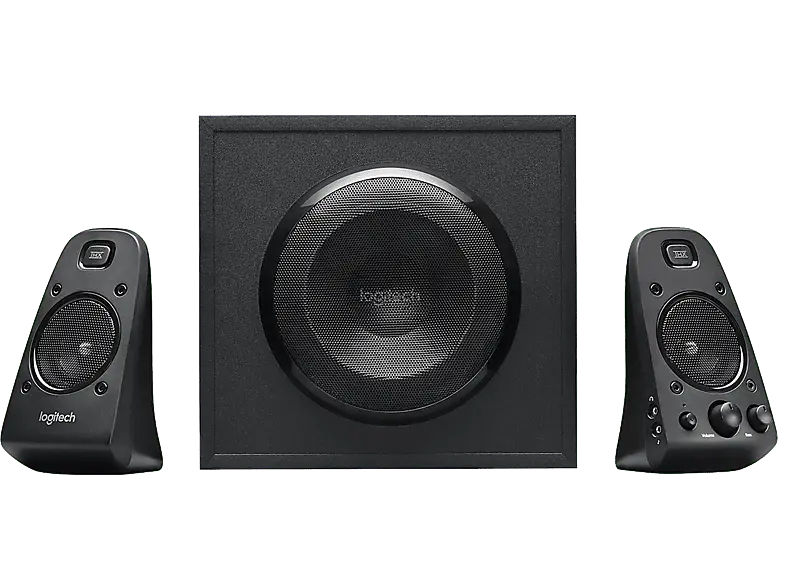 LOGITECH Z623 2.1 Lautsprecher 400W, THX, Schwarz; PC-Lautsprecher