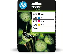 HP 924 4er-Pack CMYK Original Druckerpatrone
