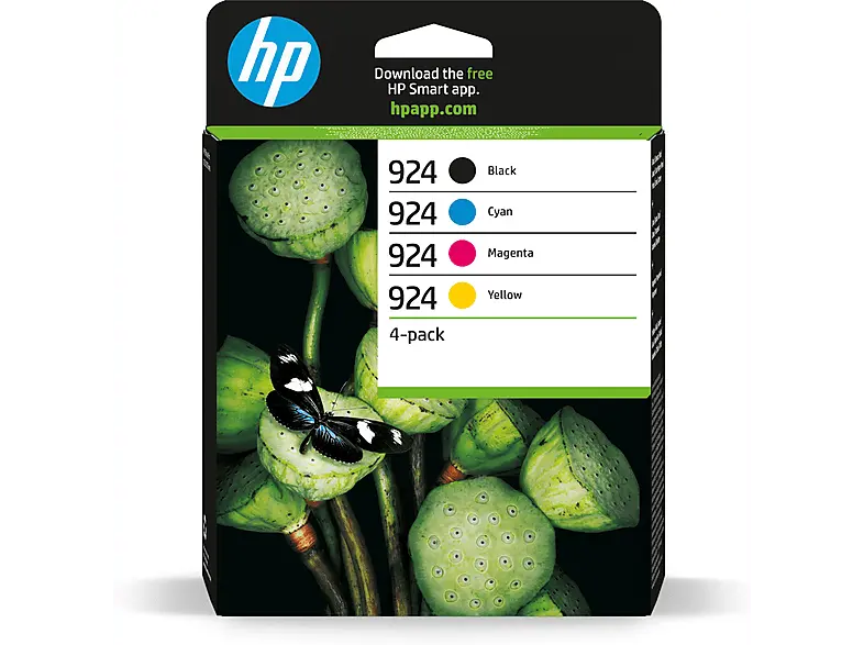 HP 924 4er-Pack CMYK Original Druckerpatrone