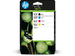 HP 937 CMYK Tintenpatrone