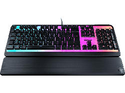 Roccat Magma Gaming Tastatur, RGB, USB, DE, Schwarz