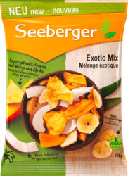 Seeberger Trockenfrüchtemischung, Exotic-Mix Ananas, Mango, Banane & Kokoschips